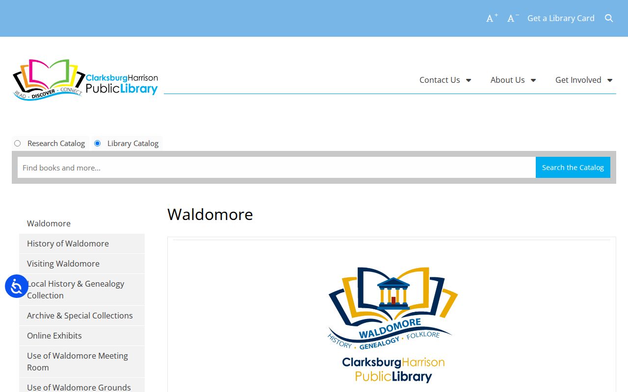 Waldomore Clarksburg archive for previous residents and house history